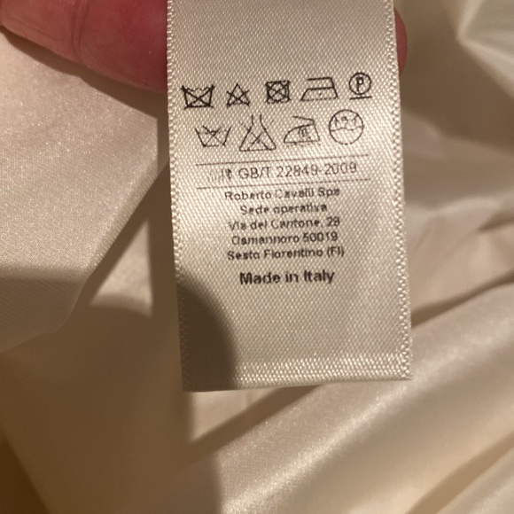 Roberto Cavalli silk funky blouse Made in Italy - Picture 9 of 9